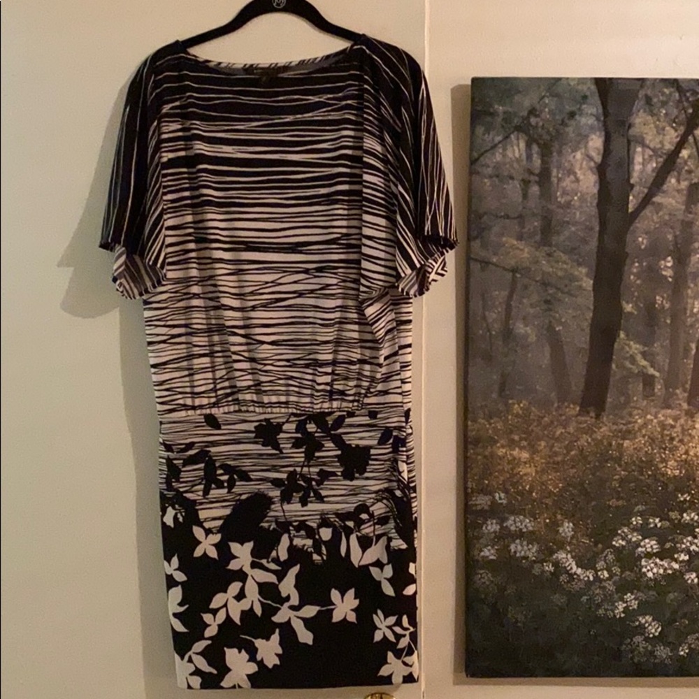 Dolman Sleeve stretchy/mini dress by BCBG